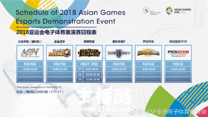 9.jpg 亚运会电子体育竞技表演赛日程表出炉 赛事对战图公布