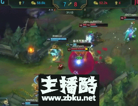 LOL值得尊重的对手 RNG麦克疯Uzi4杀时刻反赞这支战队恐怖
