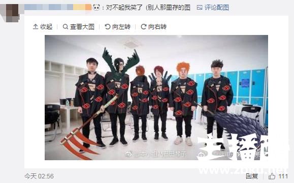 LOL：RNG队员身着出征服酷似忍者 网友：怎么就锅老师像哈利波特