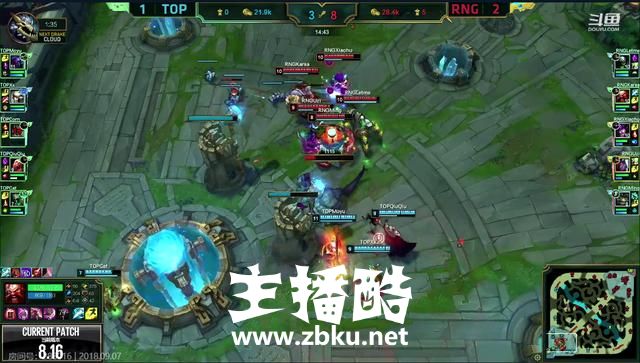 RNG15分钟暴打TOP创记录，网友：有Uzi的RNG太恐怖了