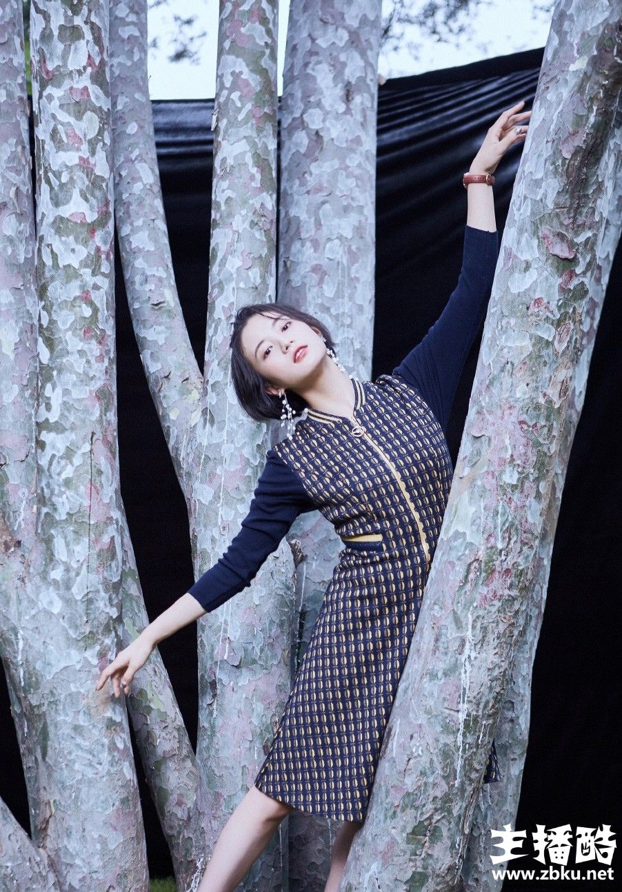 张雅钦烈焰红唇白嫩雪肤高雅气质女人味十足写真图片