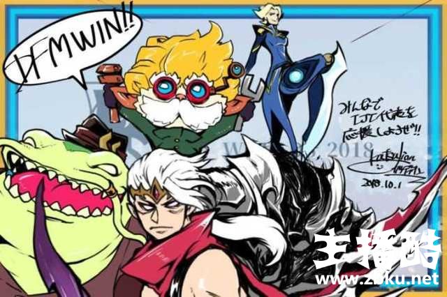 DFM创造历史，日本玩家漫画应援，未来能看到LOL日漫？