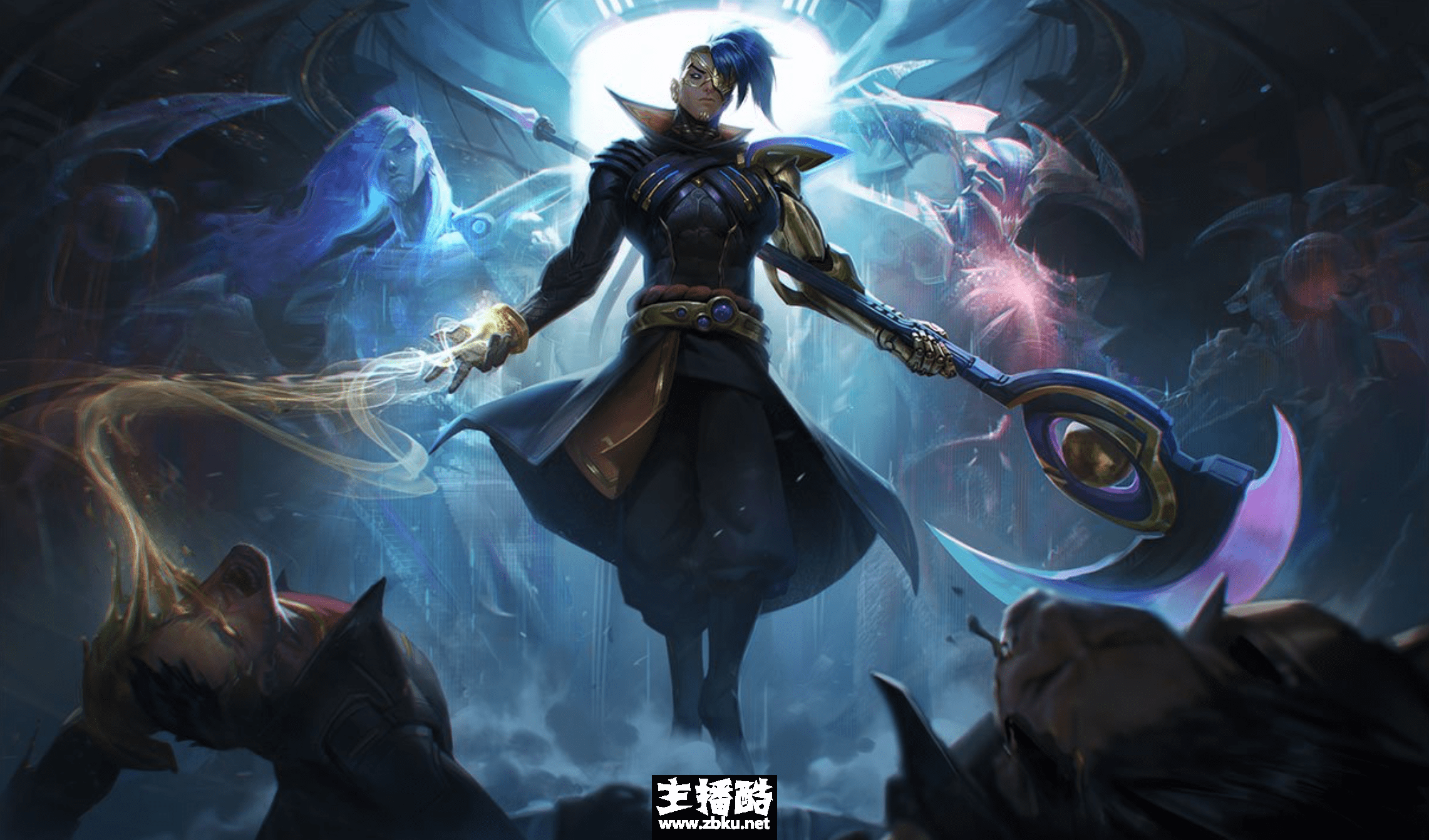LOL全新传说级皮肤：奥德赛系列皮肤原画及表情公布