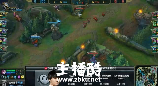 Rookie蝉联常规赛MVP最佳选手 IG冲进S8鸡真主圆梦
