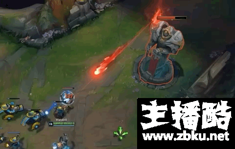 EZ重做后拆塔速度堪比峡谷先锋 防御塔一个W就没了？