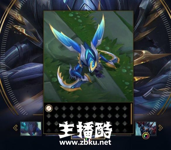 测试服透露冠军皮肤卡兹克：拥有RNG的专属炫彩皮肤
