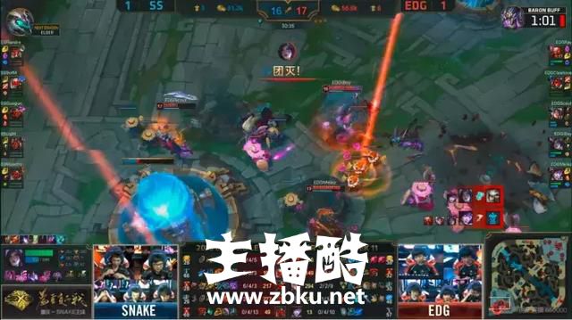 Snake1比2不敌EDG，彻底无缘季后赛，网友：EDG这双C真的无敌！